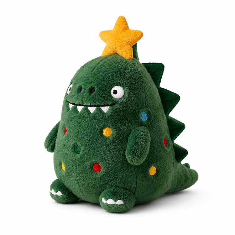 Karácsonyfa dinoszaurusz plüssjáték
