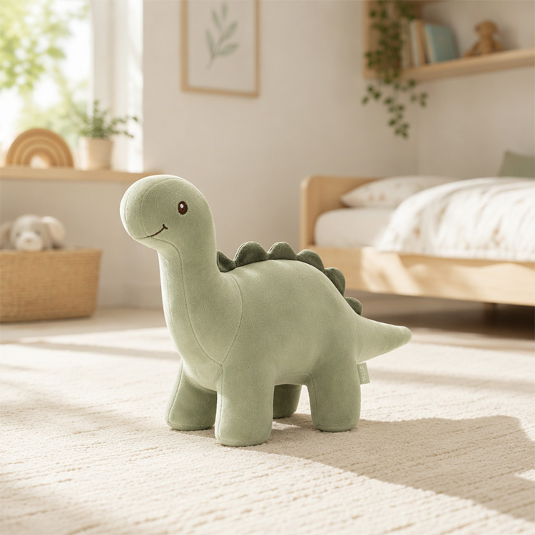 Dino plüss babajáték
