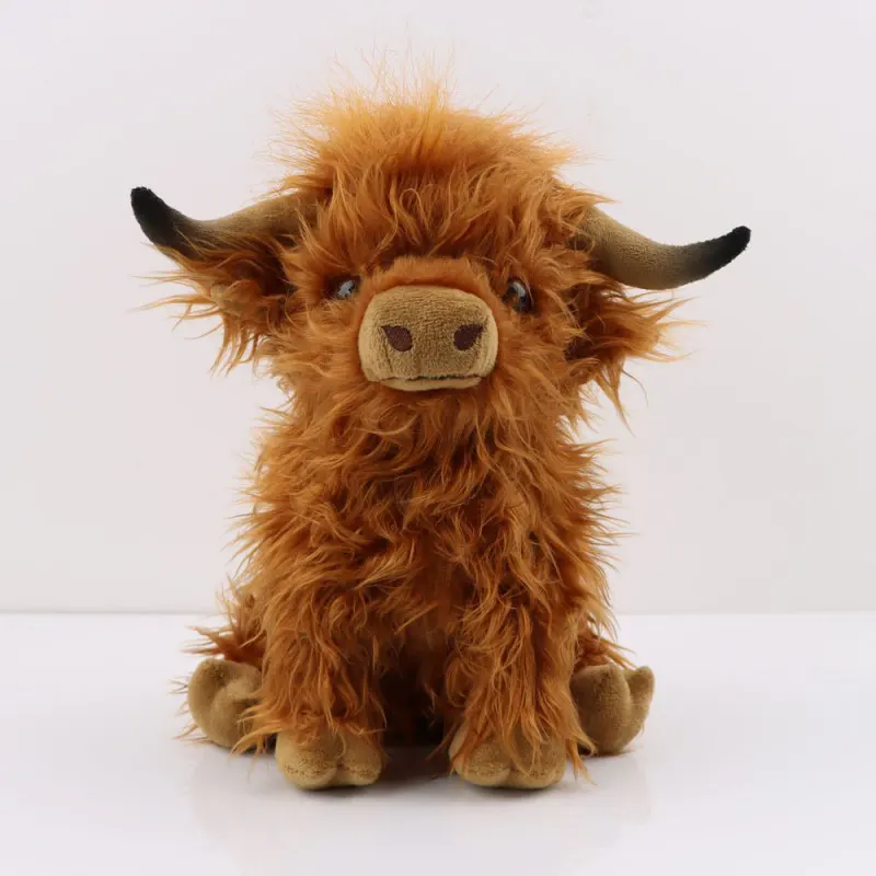 Highland tehén plüss játék