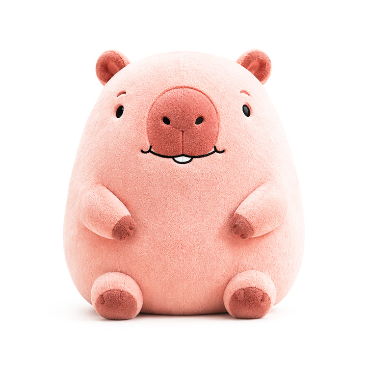Rózsaszín Capybara plüssjáték