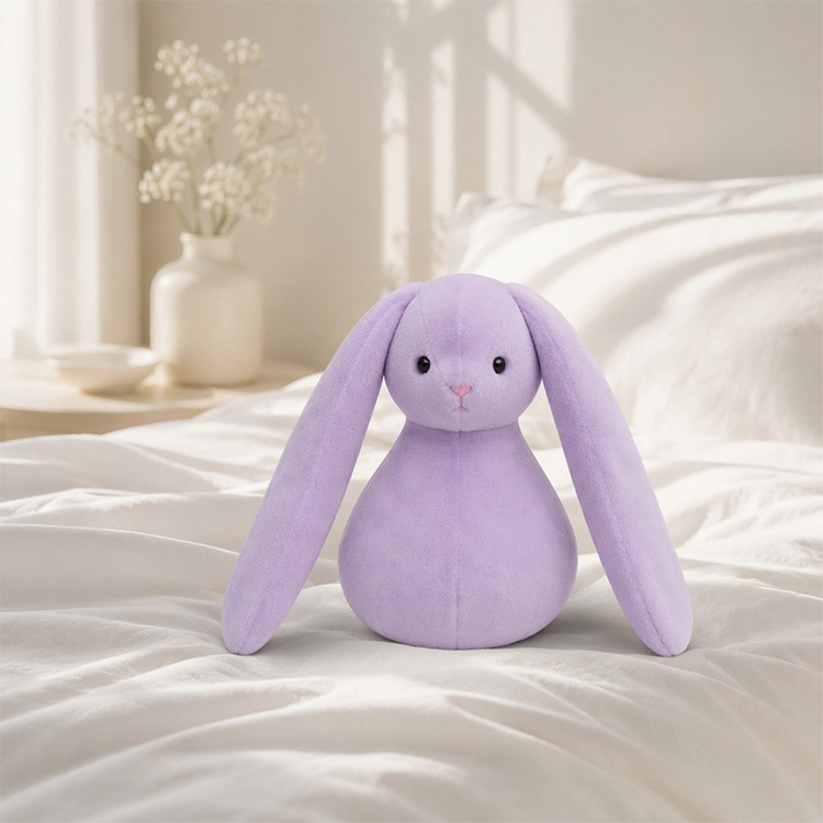 Purple Lop Ear Bunny plüss